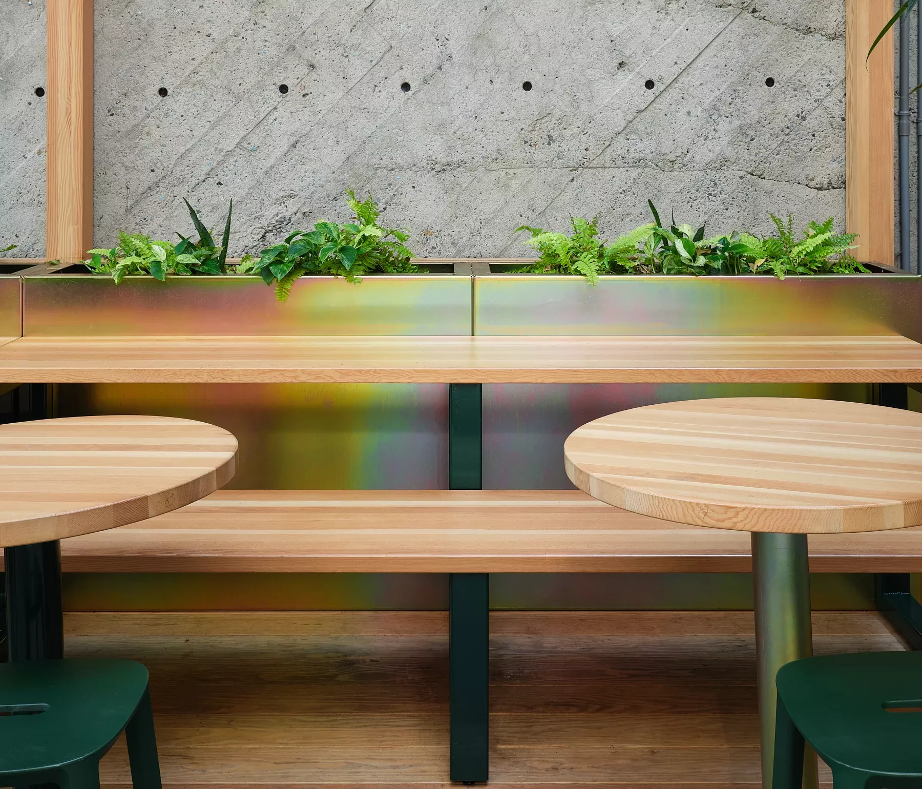 Exemple en situation du bac Buisson, conçu et fabriqué par Taktik Design.
