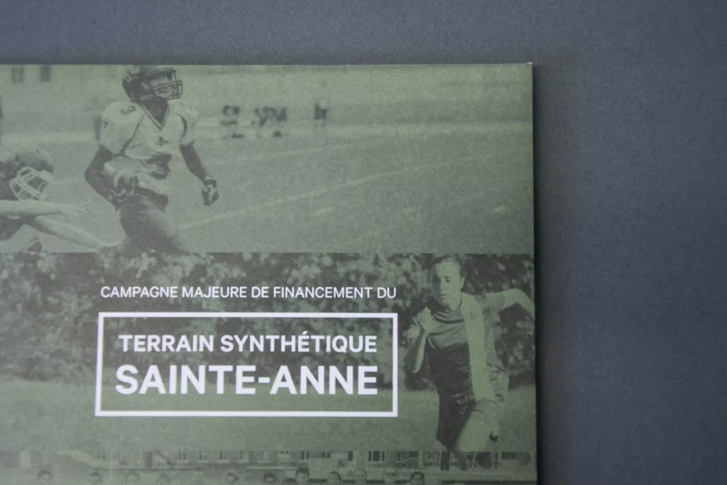 Brochure informative du collèege Sainte-Anne.