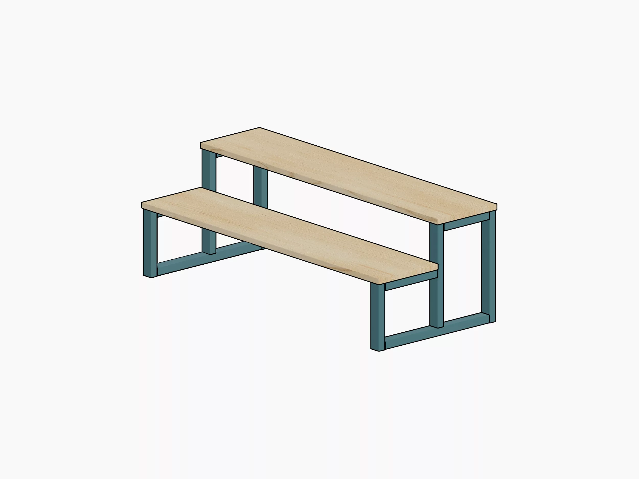 Banc-comptoir Bantam