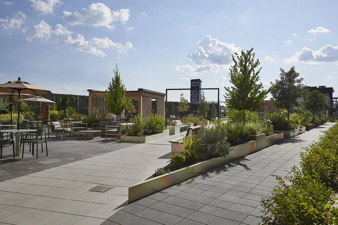 Vue du bac récif par Taktik Design